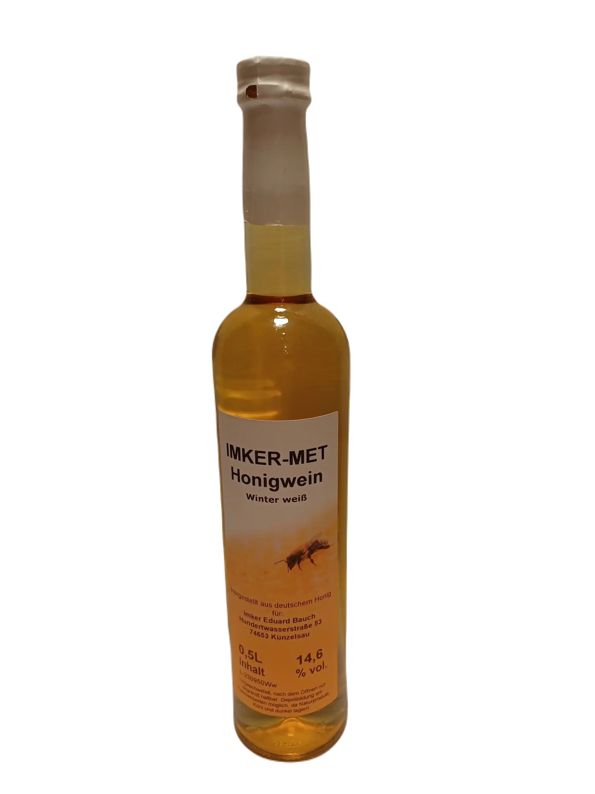 Honigwein Winter weiß